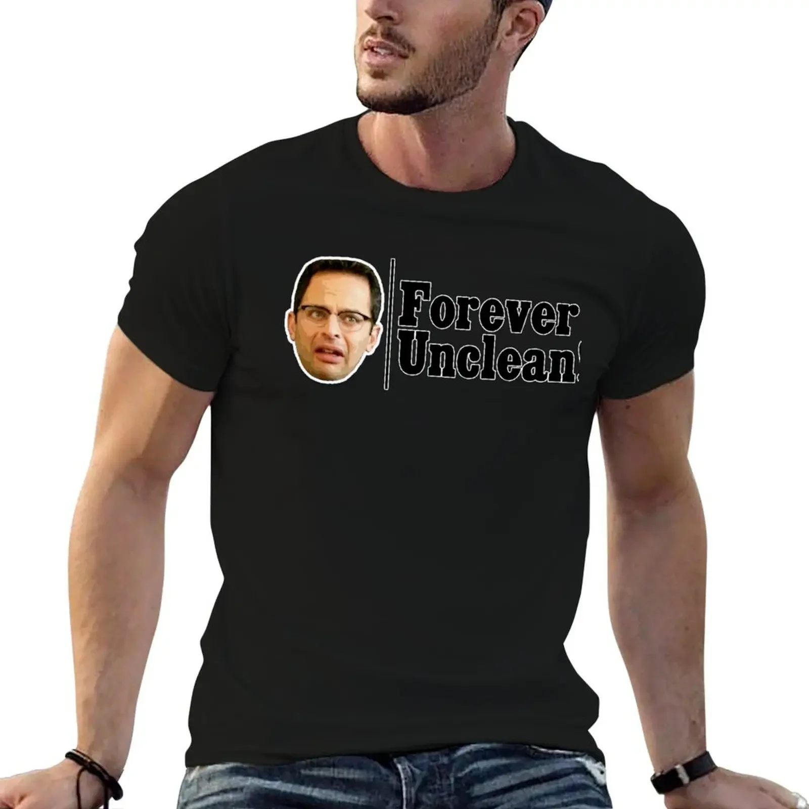 Forever Unclean - Ruxin - The League T-Shirt cotton graphic tees Blouse tees baggy shirts T-shirt men