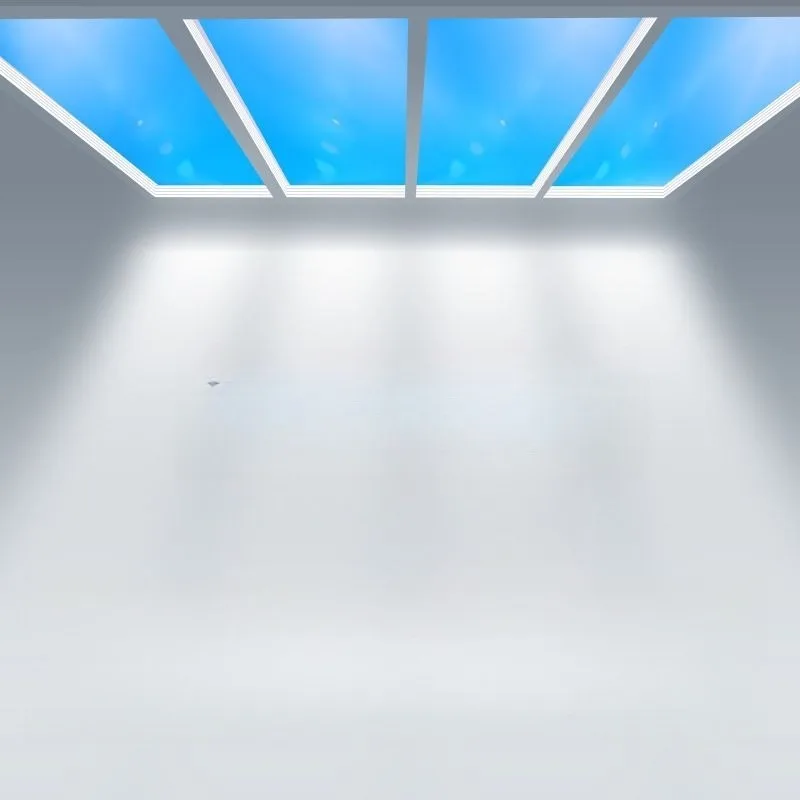 Ultra Thin 2nd Gen Smart LED Skylight Ceiling Light Natural Sunlight Window Effect Kitchen Bathroom Home Decor Acrylic New
