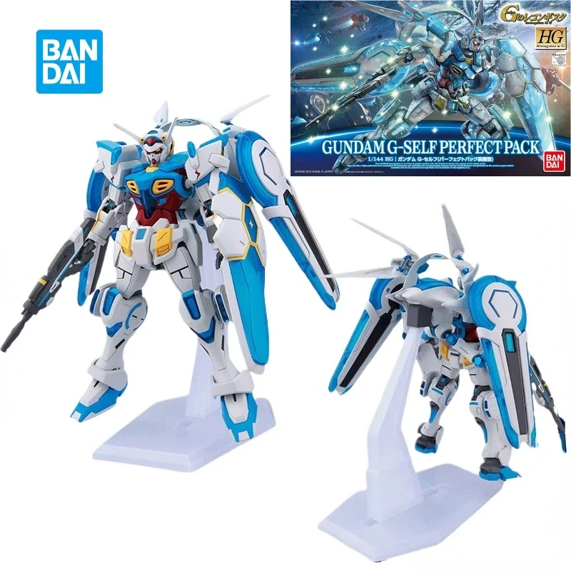 

In Stock Bandai Original Genuine GUNDAM G-SELF PERFECT PACK HG Assembly Model Toy Anime Action Figure Gift Collectible Ornaments