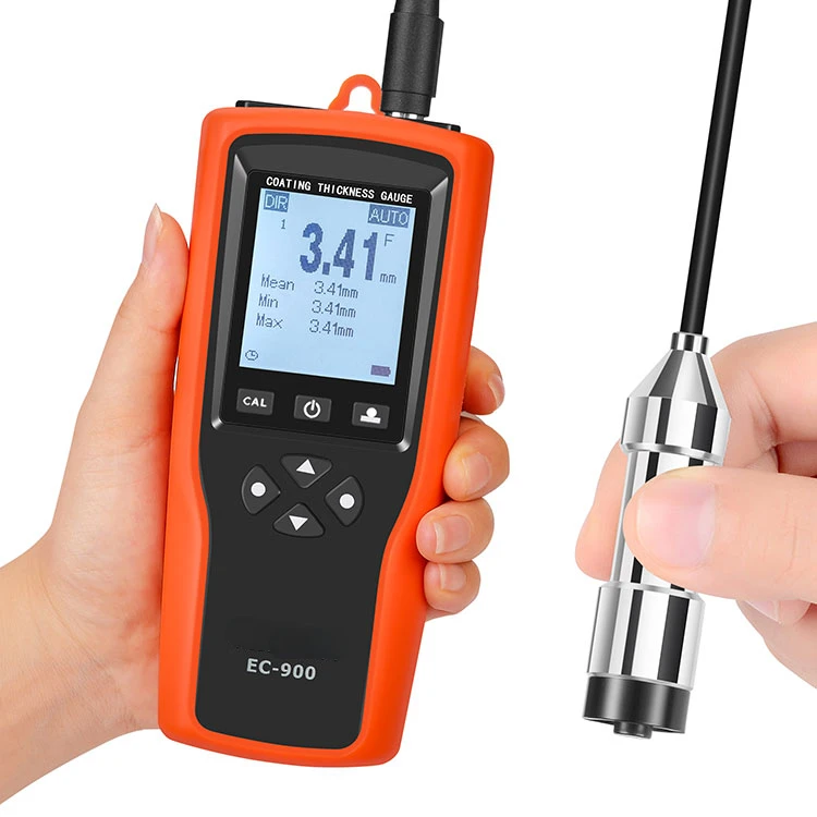 EC-900 High Accuracy Coating Thickness Gauge Car Paint Tester With Separate Probe