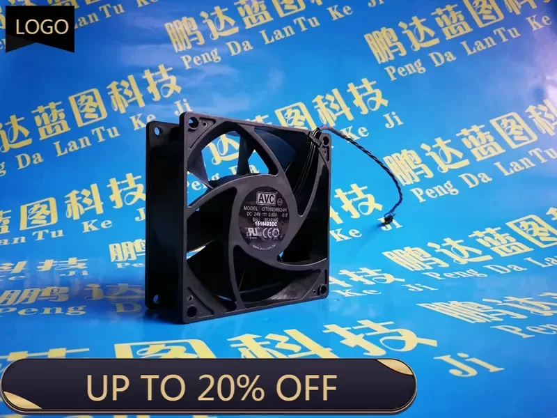 

92*92*38MM New Dt09238b24h 9238 9038 9cm 24V Ball Inverter Max Airflow Rate Cooling Fan