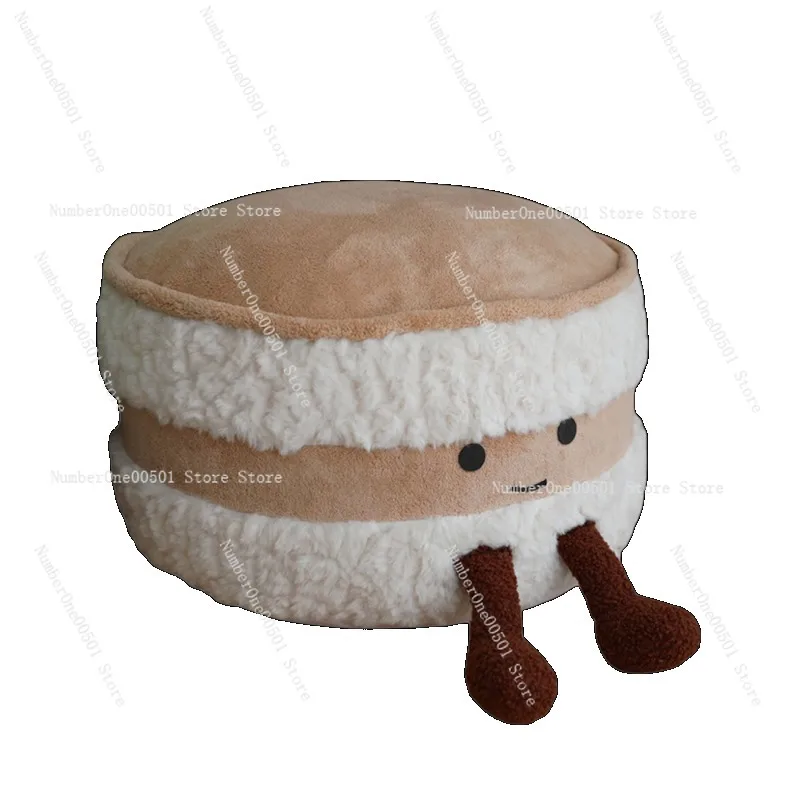 

Милая османская съемная подушка в форме хлеба, татами для гостиной, напольная подушка, подставка для ног, скамейка для обуви для семьи и проживания в семье