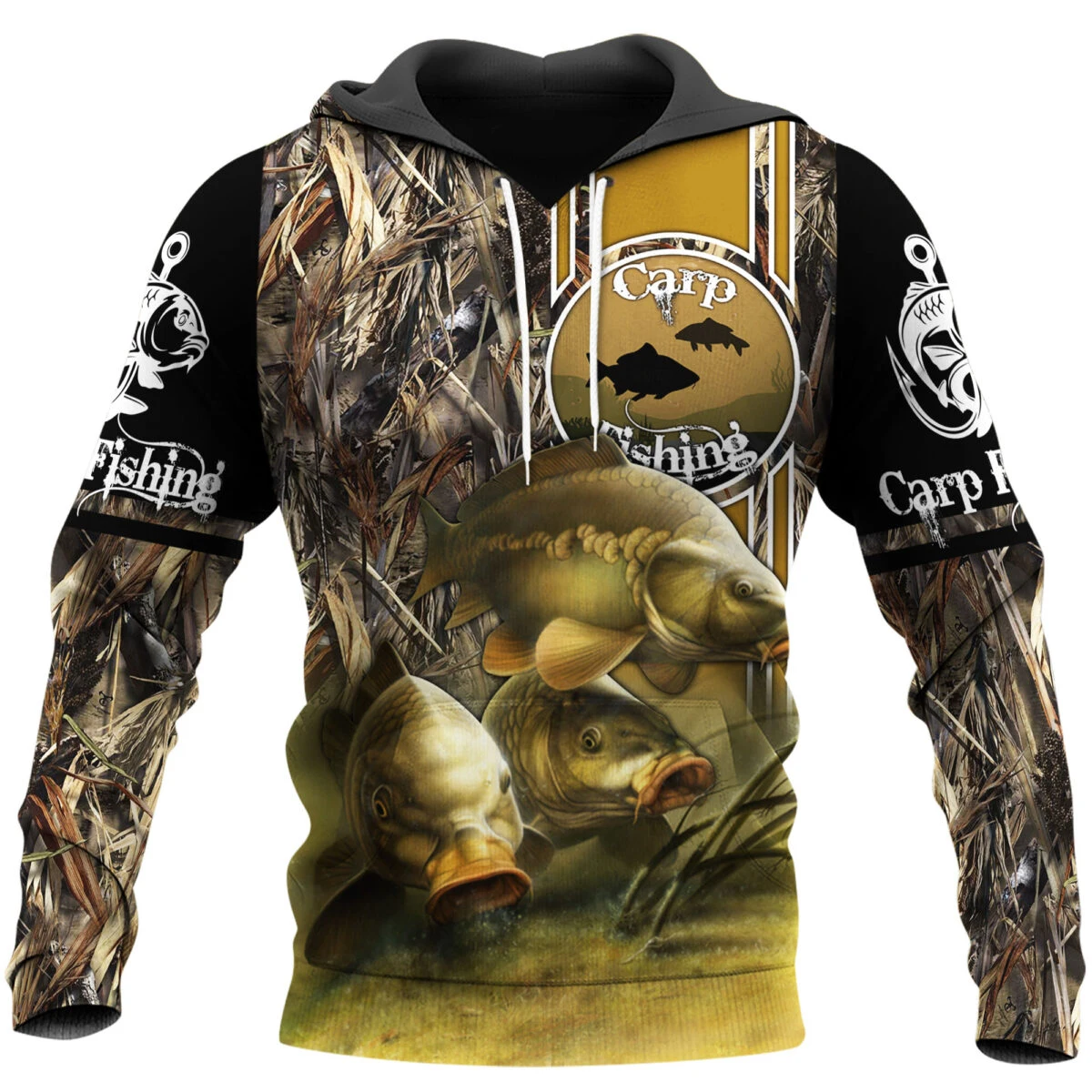 Animal Fisher Marlin Sweatshirts Man Tracksuit Fishing Camo Hoodies For Men Fashion Streetwear Harajuku Y2k 3D Print Pullovers - Image 5
