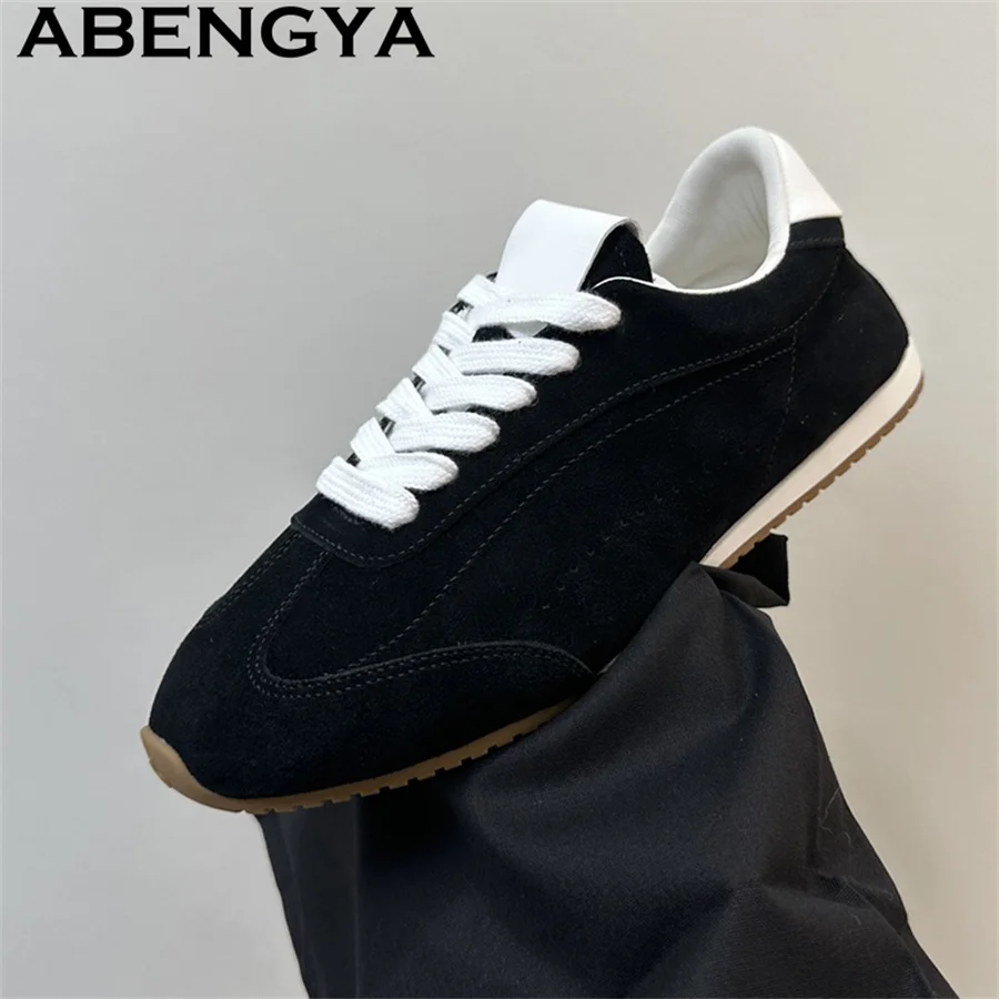 Women & Men Lace Up Casual Sho - Suede Loafers Men บทวิจารณ์และราคา