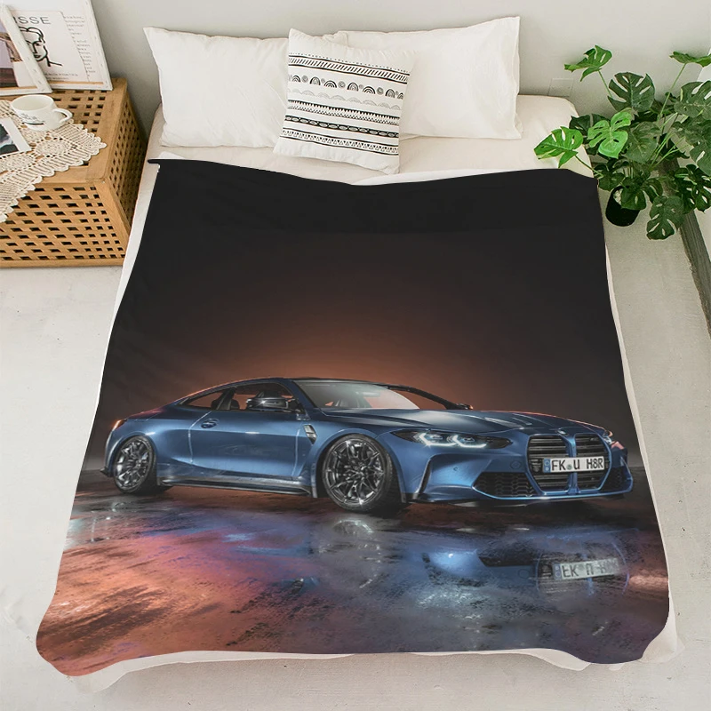 

Winter Blanket S-Bmws Microfiber Bedding Fluffy Soft Blankets King Size Blanket Downy Knee Bed Fleece Camping Custom Blanket