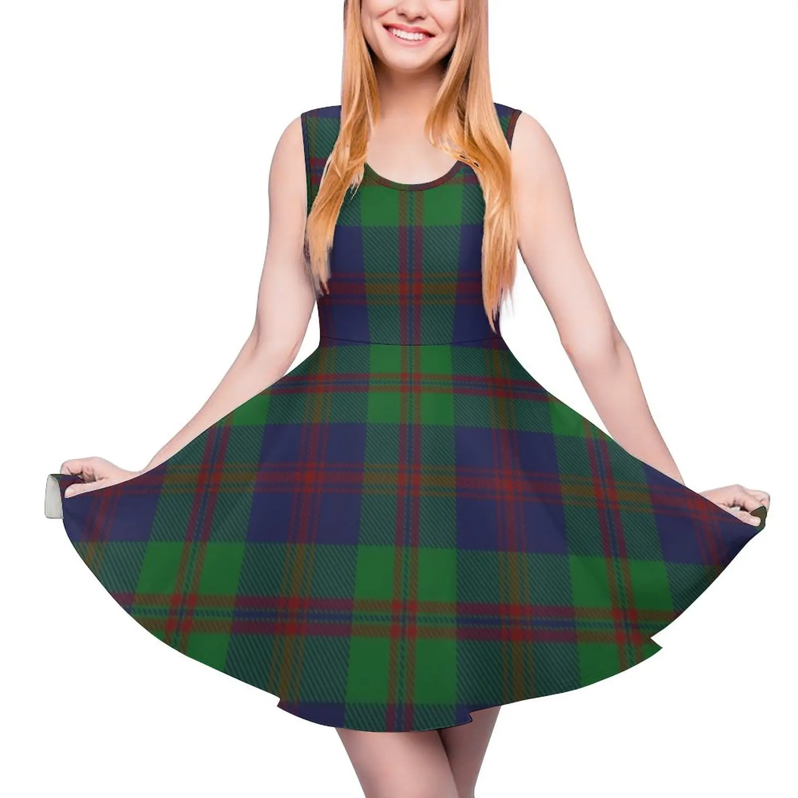 Clan Robertson - Clan Donnachaidh Tartan Sleeveless Dress dresses for prom dresses for woman 2024 summer women