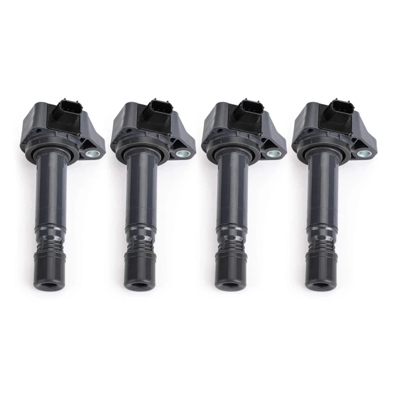 

4 Pcs 30520-RNA-A01 099700-101 New Ignition Coil For Honda Civic 2006-2011 1.8L UF582 C1580 UF-582 30520 RNA A01 30520RNAA01