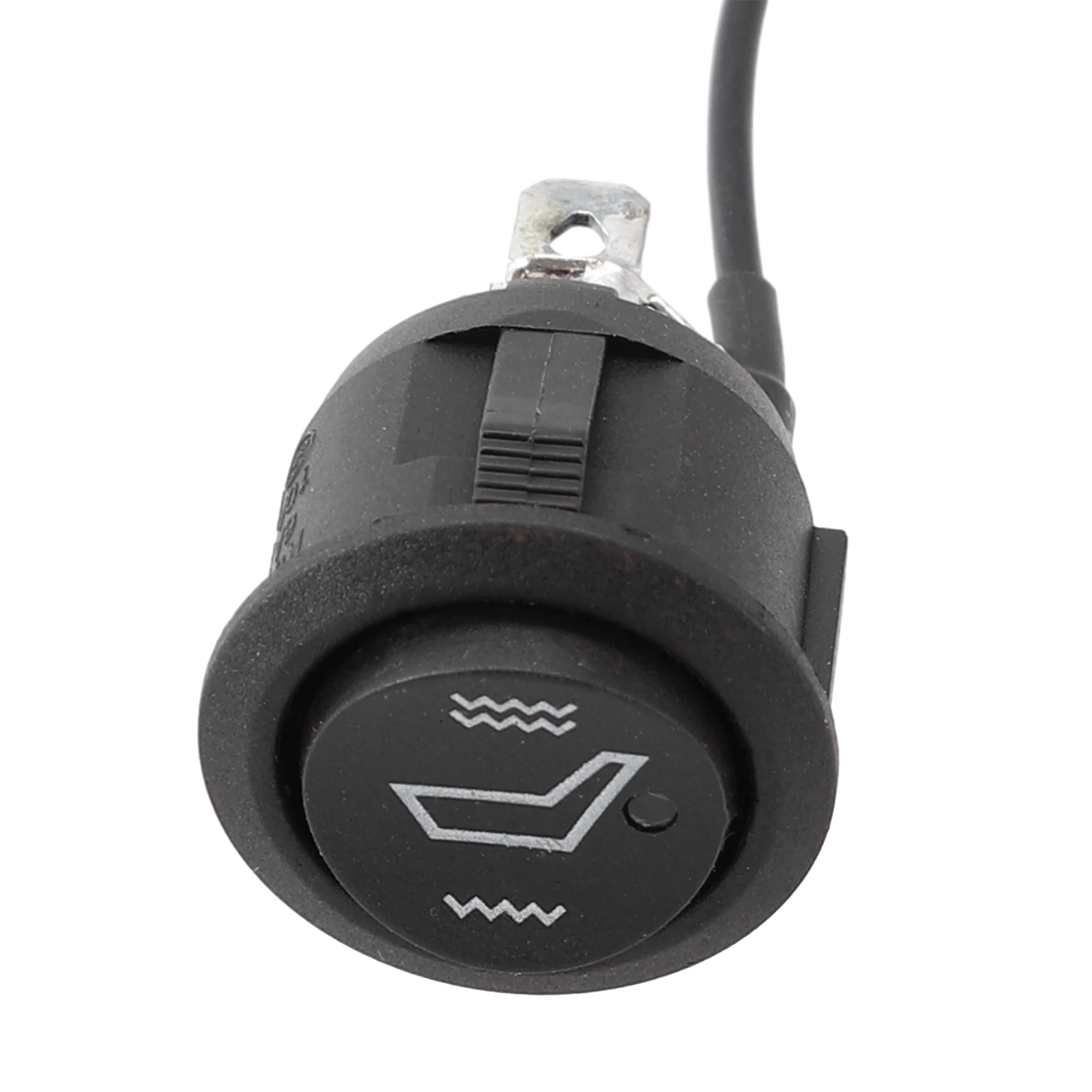 Kunststoff- und Metallsitze-Schalter, 12 V, 3-polig, Steuerung, Heizungsschalter, Wippe, Hi/Low-Off, rund, beheizt, für SUV-Motorräder