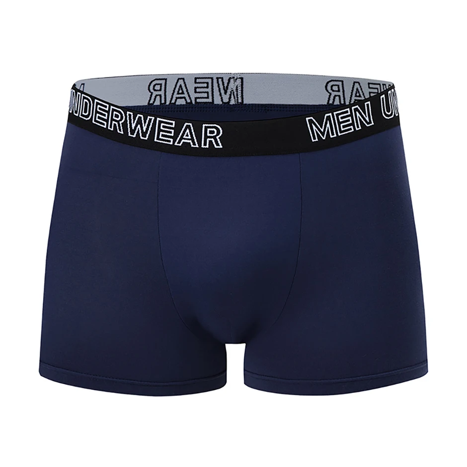 5/10-teiliges Set saisonale modische Herrenunterwäsche, flache Eckhose, bequem, Übergröße, Farbe, Herren-Shorts mit elastischer Taille – Detail 28