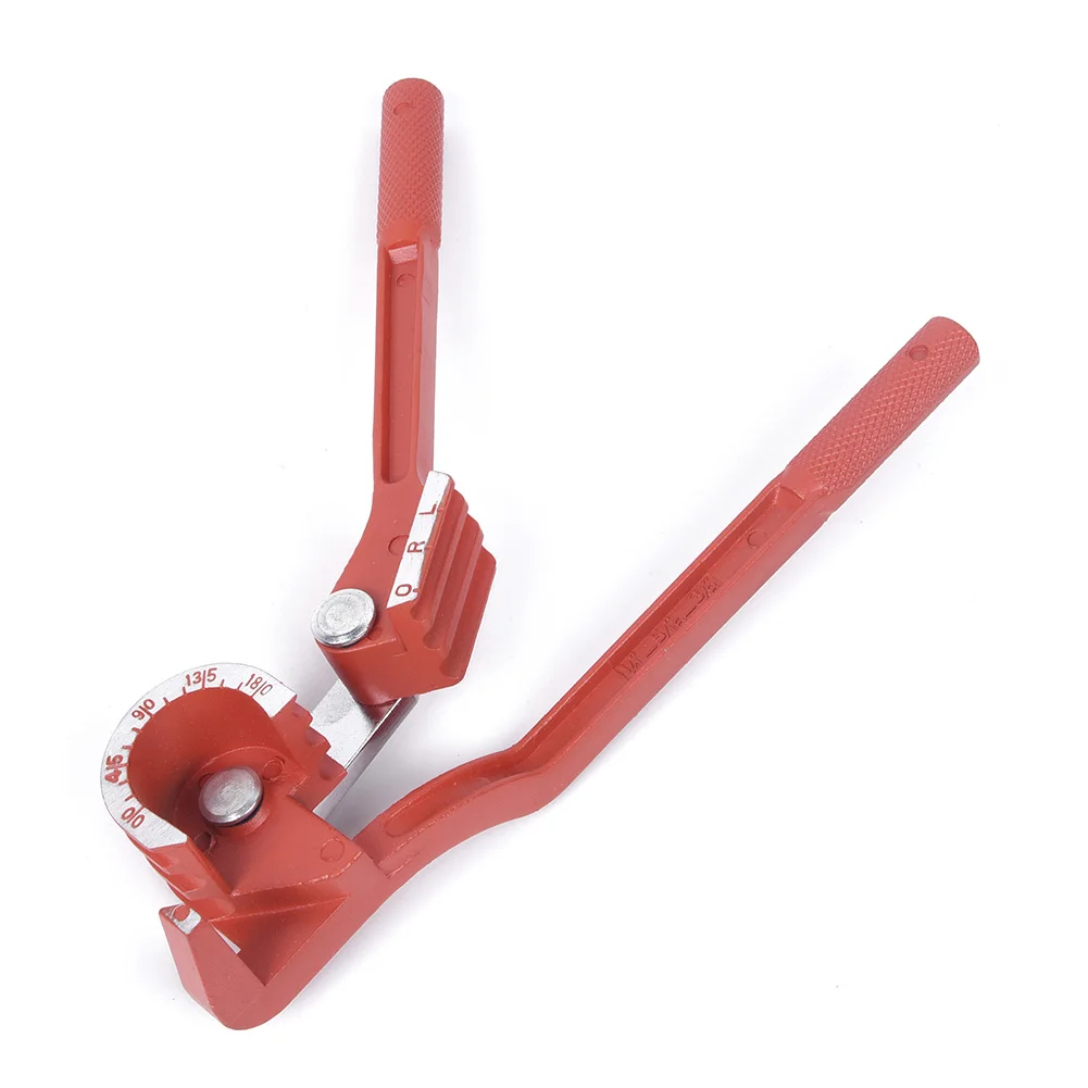 180 degree Manual Tools Copper Tube Bender set Aluminum Alloy 26*6cm Handle Length 210mm Spring Convenient 180