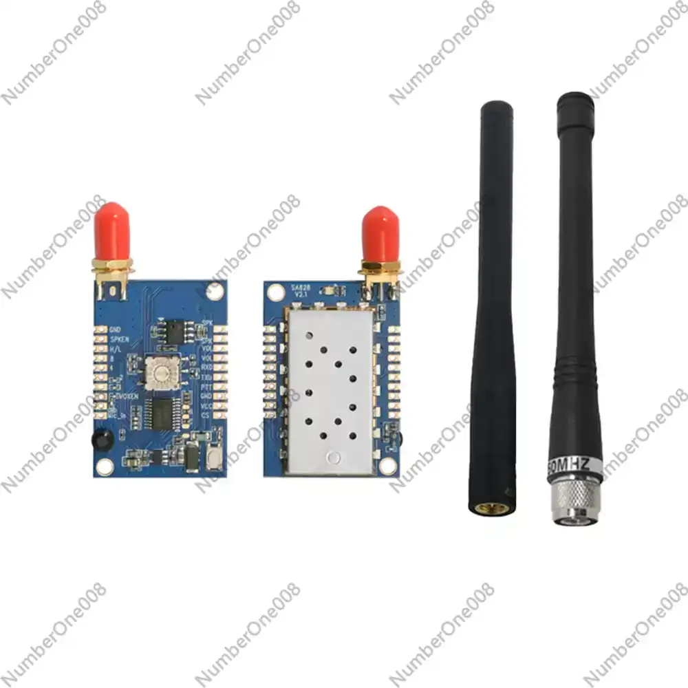 Full function miniature intercom package SA828 module small volume embedded wireless intercom UHF | VHF