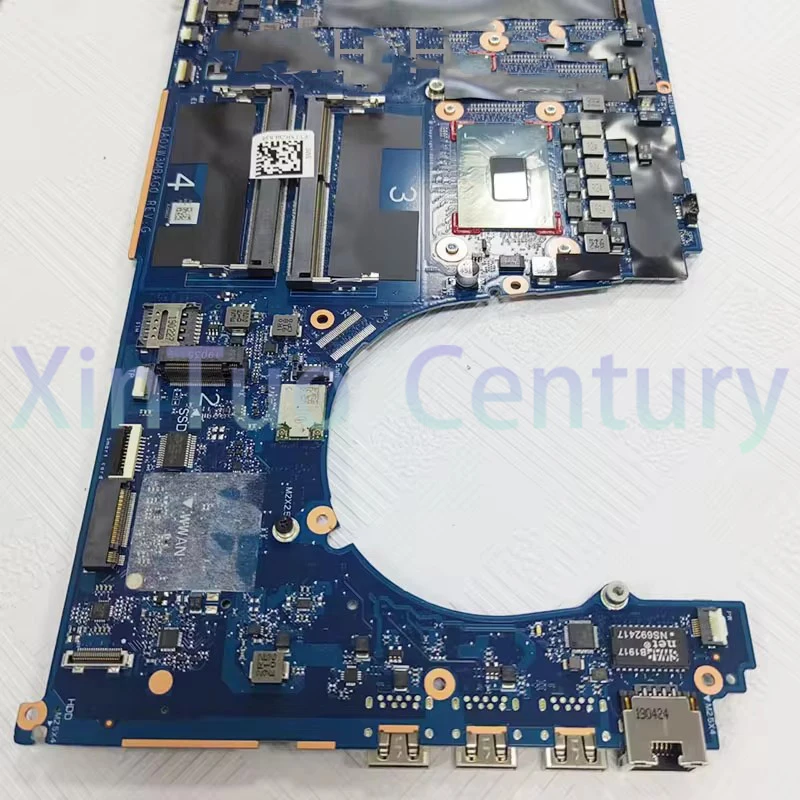 Imagem -05 - Placa-mãe Portátil para Laptop hp Da0xw3mbag0 Zbook 17 g5 Sr3yz I78750h Ddr4 937236950 Trabalho 100 Testado