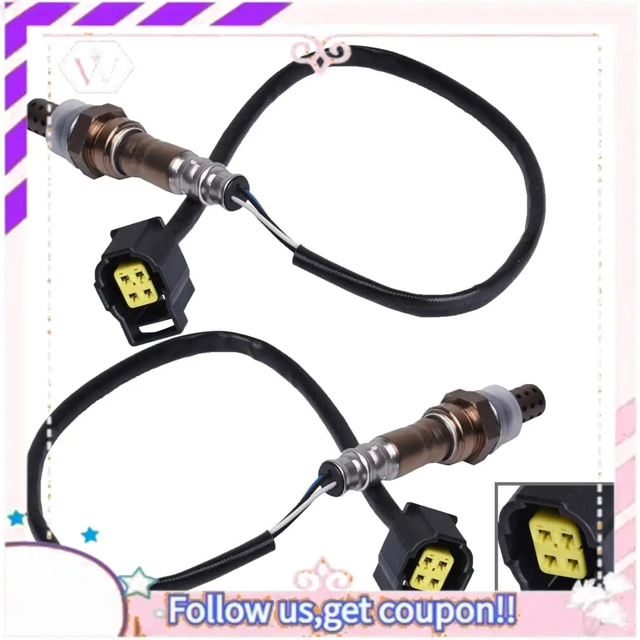 

Easy To Use 2Pcs Lambda O2 Oxygen Sensor For Chrysler Ram Jeep Wrangler Grand Cherokee 234-4770