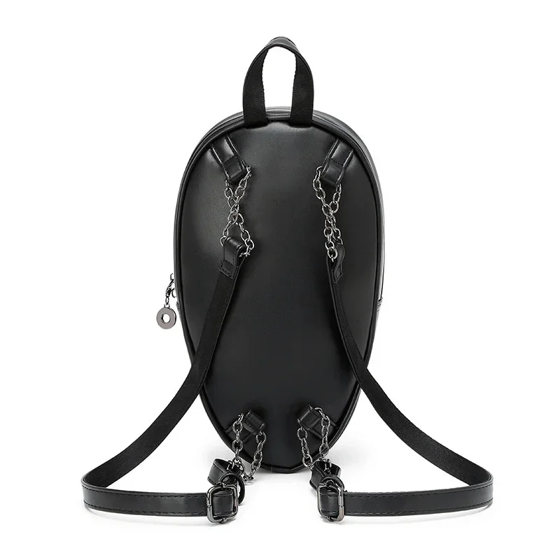 Mochila Steam Punk 3D para hombre y mujer, morral con pico y Calavera, mochila escolar de viaje para adolescentes, bolso de moda para Halloween, 2024