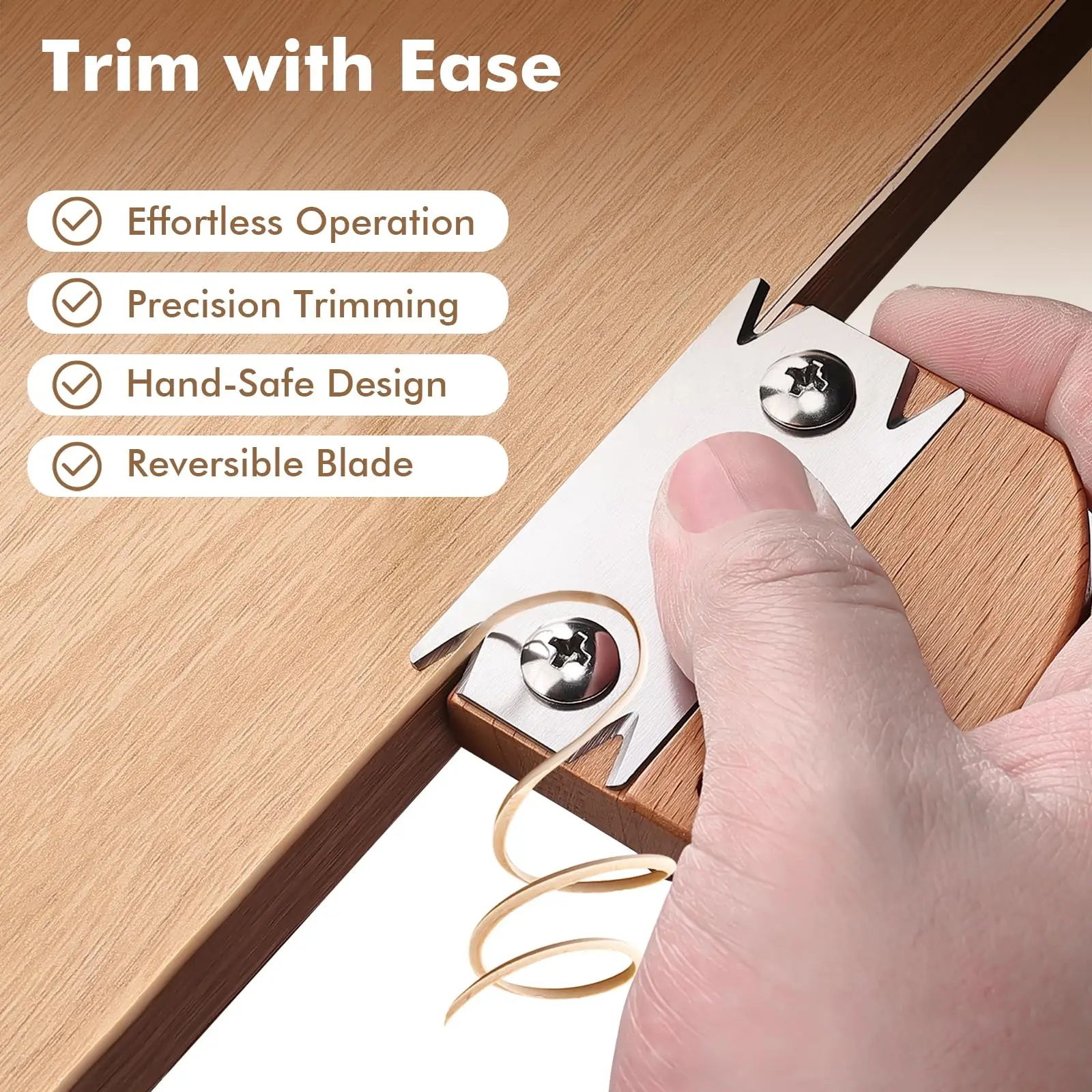 Trimmer Wood Chamfering Fillet Scraper Board Deburring Tool Trimming Knife Woodworking Edge Corner Planer Specialty Edge Banding