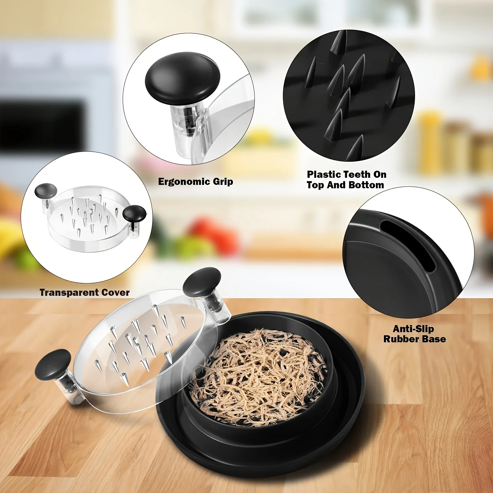 Desmenuzador de Carne Giratori - Kitchen Gadgets Modern reseña y precio