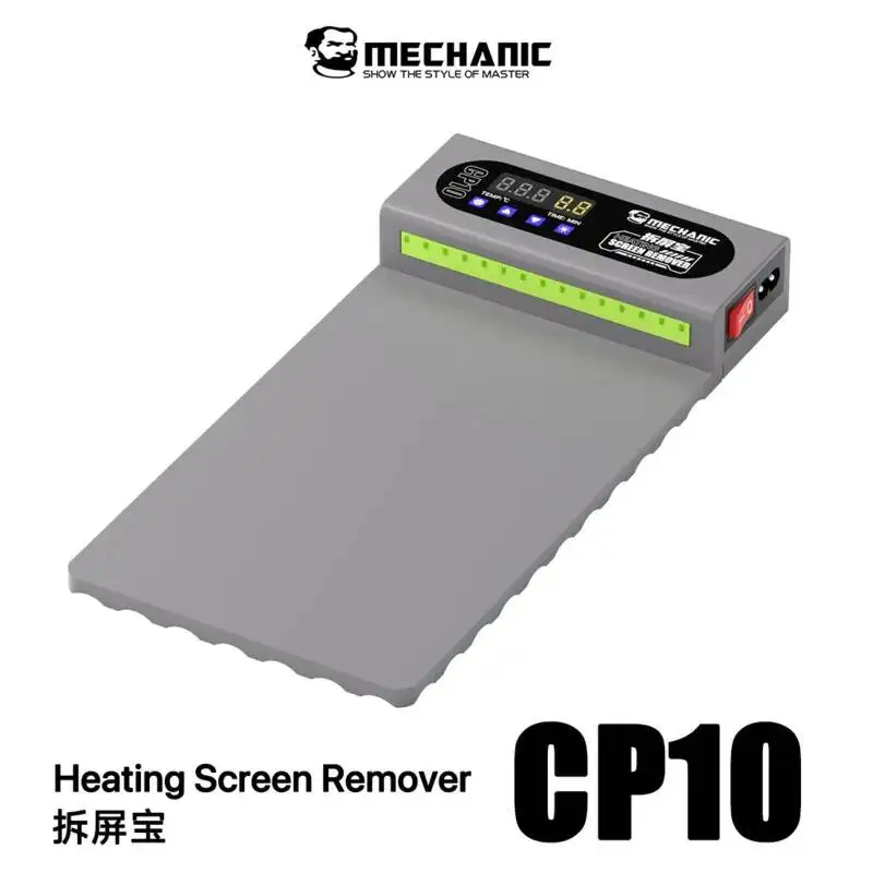 

Грелка для ЖК-дисплея MECHANIC CP10 используется для обслуживания мобильных телефонов, планшетов, компьютеров, Realizing, точное разделение ЖК-дисплея.