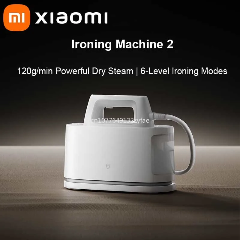 Xiaomi Ironing Machine 2 Handheld Steam Iron 6 Mode Setting Garment Steamers Clothes Ironing Machine Garment Steamer Home Gift