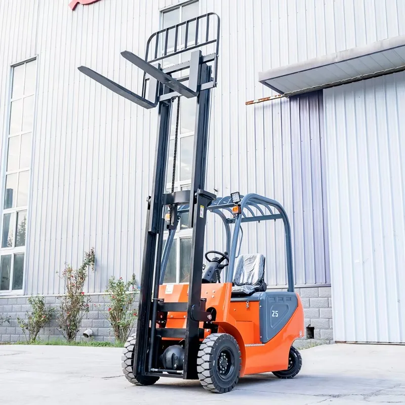 2.5/3/3.5/4 Ton 4m Lifting Height Full Electric Forklift Warehouse Stable Safe Multi-layer Pallet Stacking Vehicle