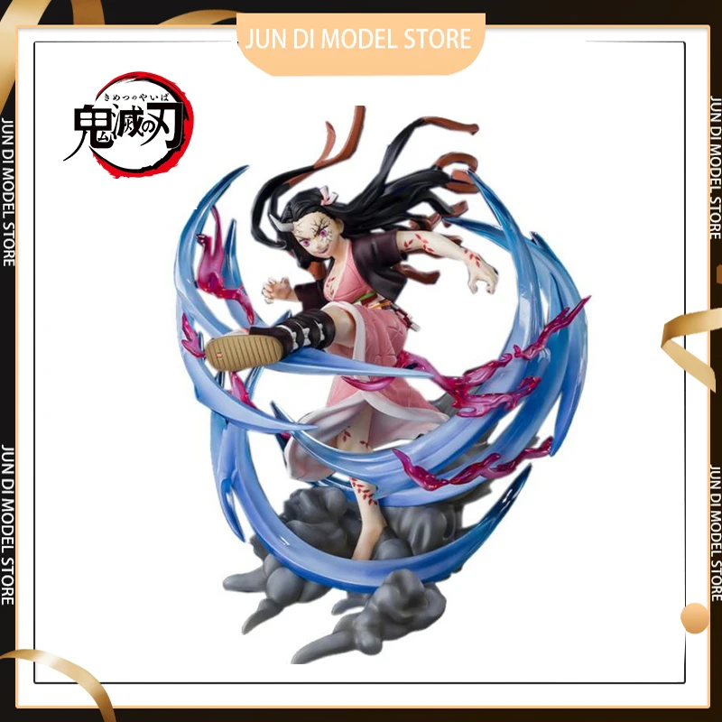 

Original Figuarts Zero Demon Slayer Kamado Nezuko Figures Anime Demon Form Advancing Action Figurine Model Doll Toy Gift