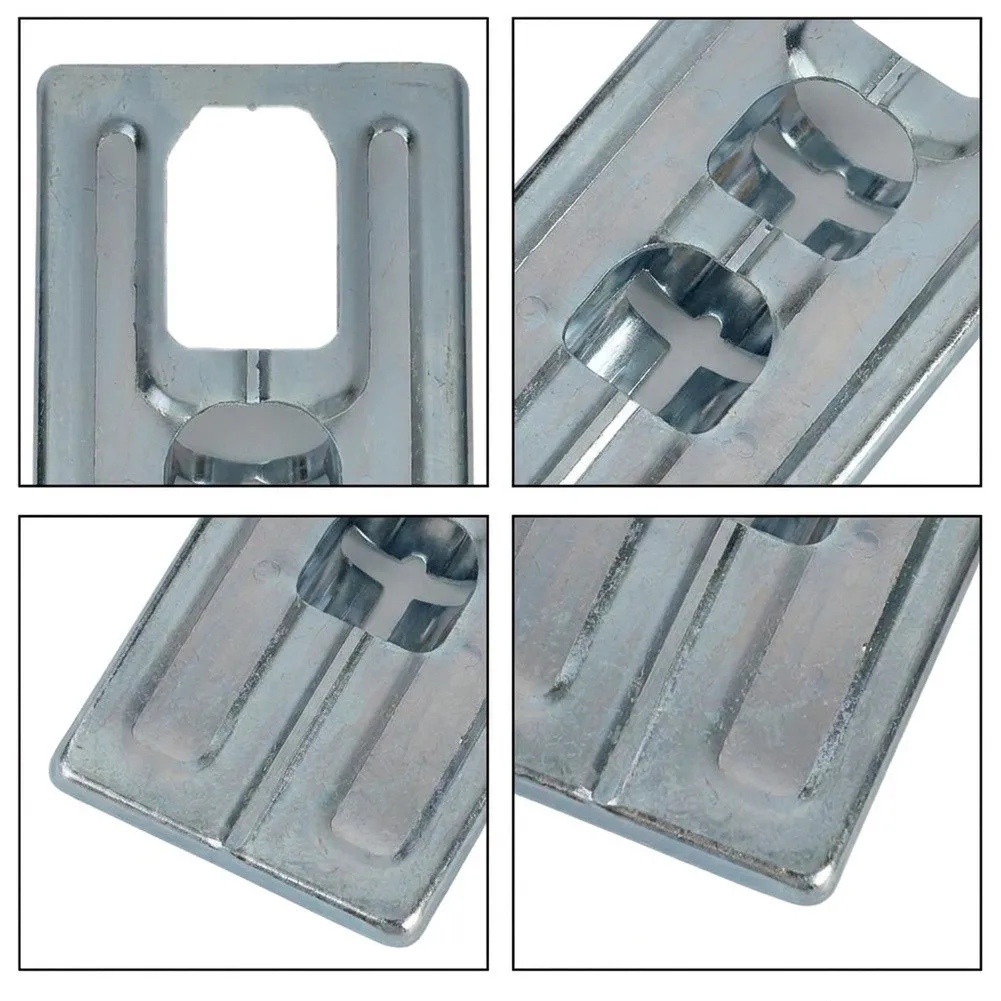 For 55 For jig Saw Guide Wheel and Base Plate Assembly 3 Guide Wheels 1 Base Plate Silver Metal Material for Optimal Function