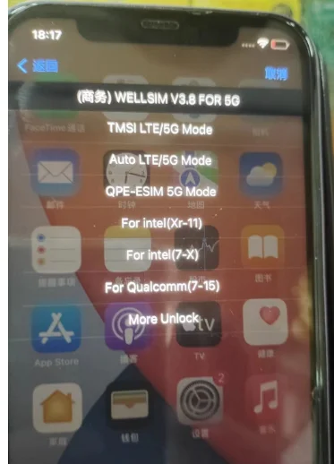 well sim pro 5g V3.9 with QPE -Esim 5G mode for iphone6 to 15promax