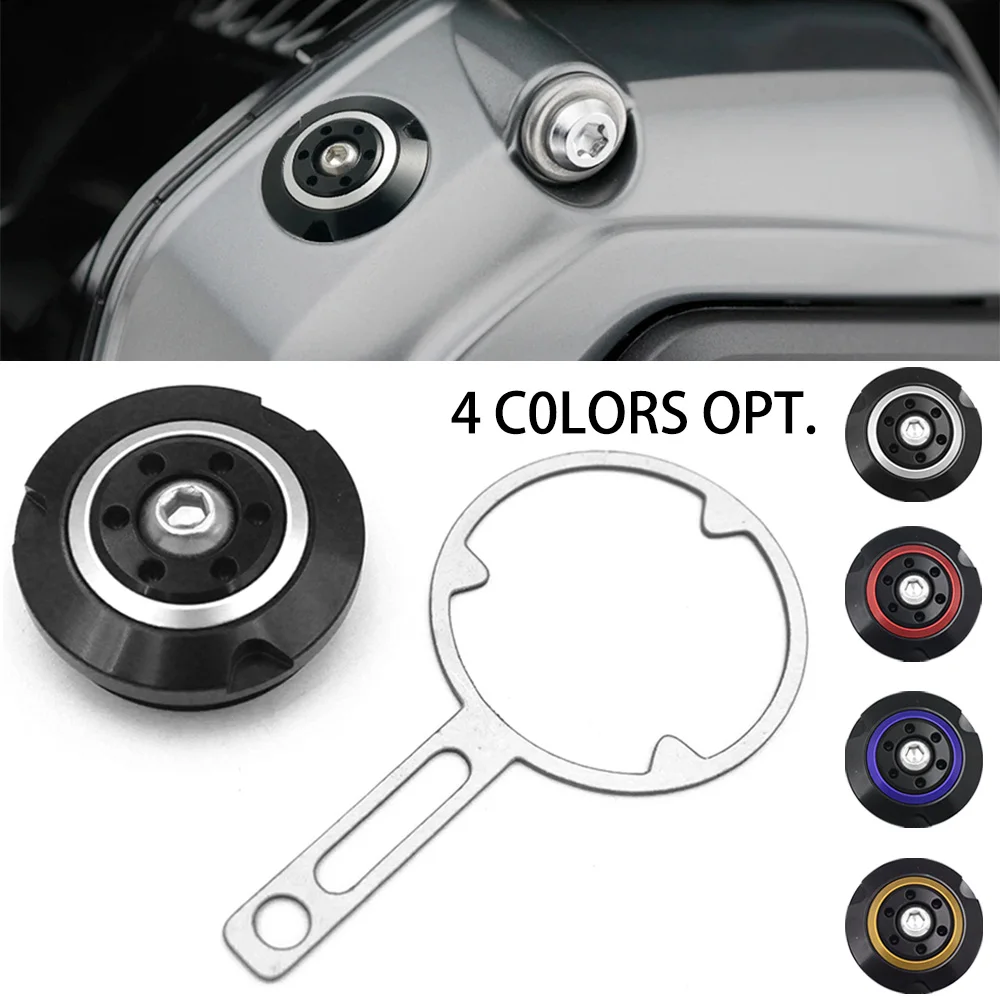 

For BMW R1200RT R 1200 RT 2009 2018 Rnine T1200 R 1200 Nine T 2014 2020 Motorcycle Engine Oil Filter Cap Plug Screw Cover Plug