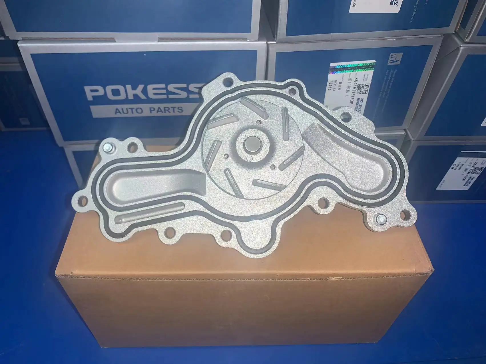 POKESS Car Accessories Engine Water Pump for Ford Explorer Flex Edge Lincoln Mazda 3.5 CY0115010