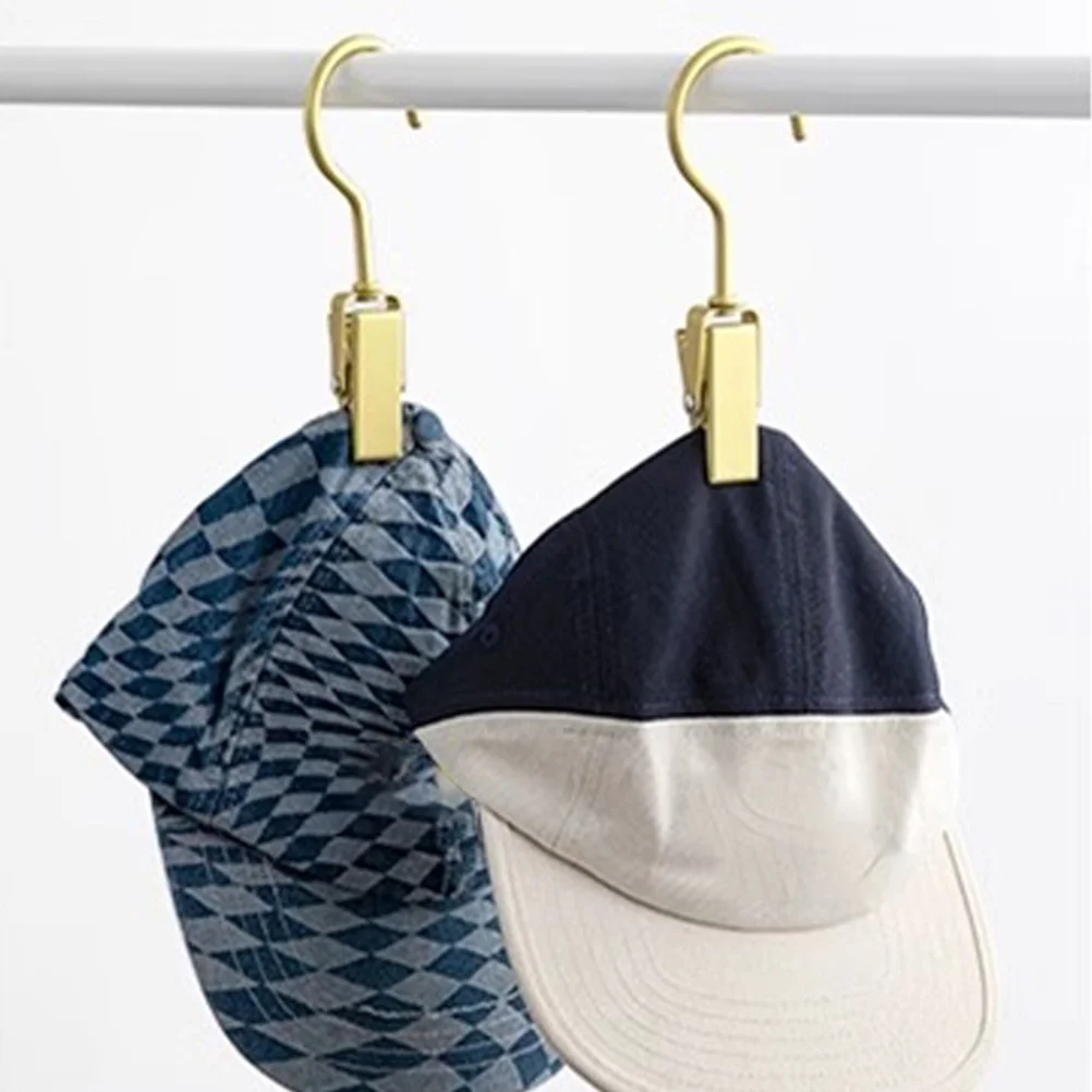 5 قطعة خطاف مشبك متعدد الأغراض مقاطع شماعات الغسيل ل منشفة قبعة جورب تجفيف معلقة المنزل المطبخ الحمام خزانة السفر الأحذية #1