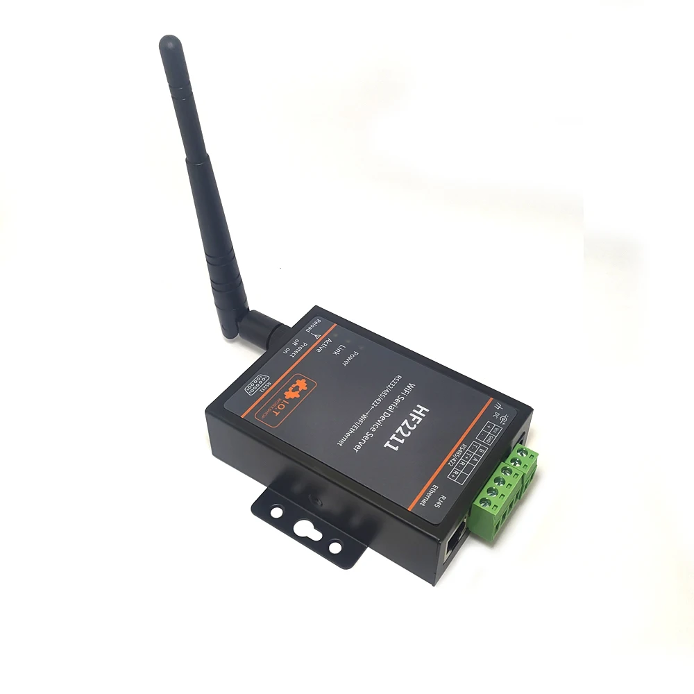 

HF2211 WiFi Serial Device Server RS232 / 485 / 422+ Adaptor Serial Cable Antenna