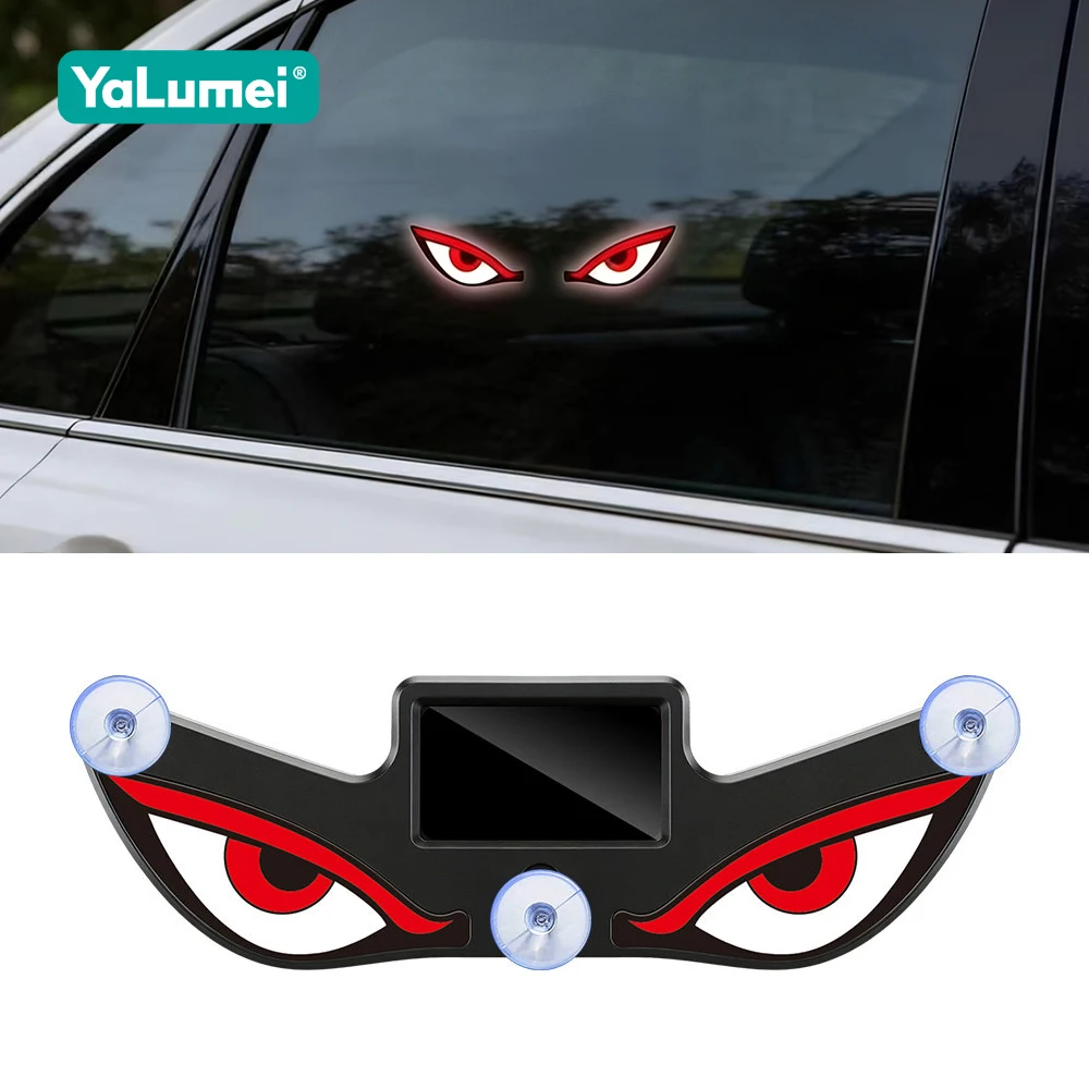 For Toyota Camry XV70 XV80 2018 2019 2020 2021 2022 2023 2024 2025 2026 Car Solar Devil Eye Warning Light Free of Wiring Lamp