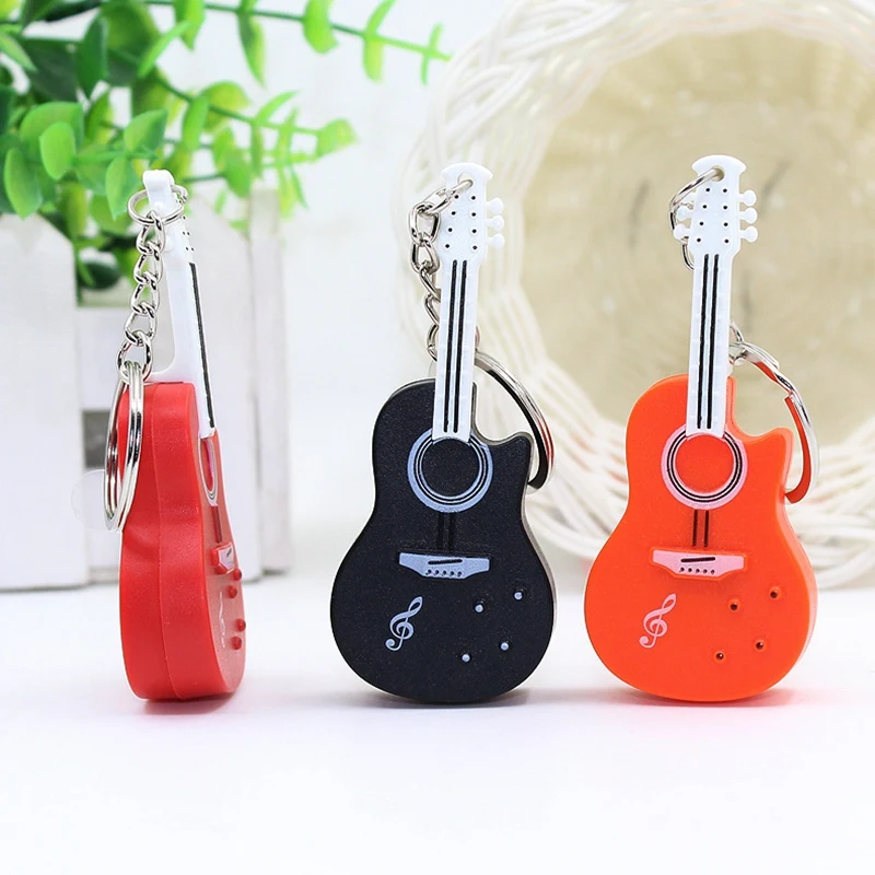 Violin Key Pendant, Keychain Pendant Accessories Led Light Keychain Violin Keychain Can