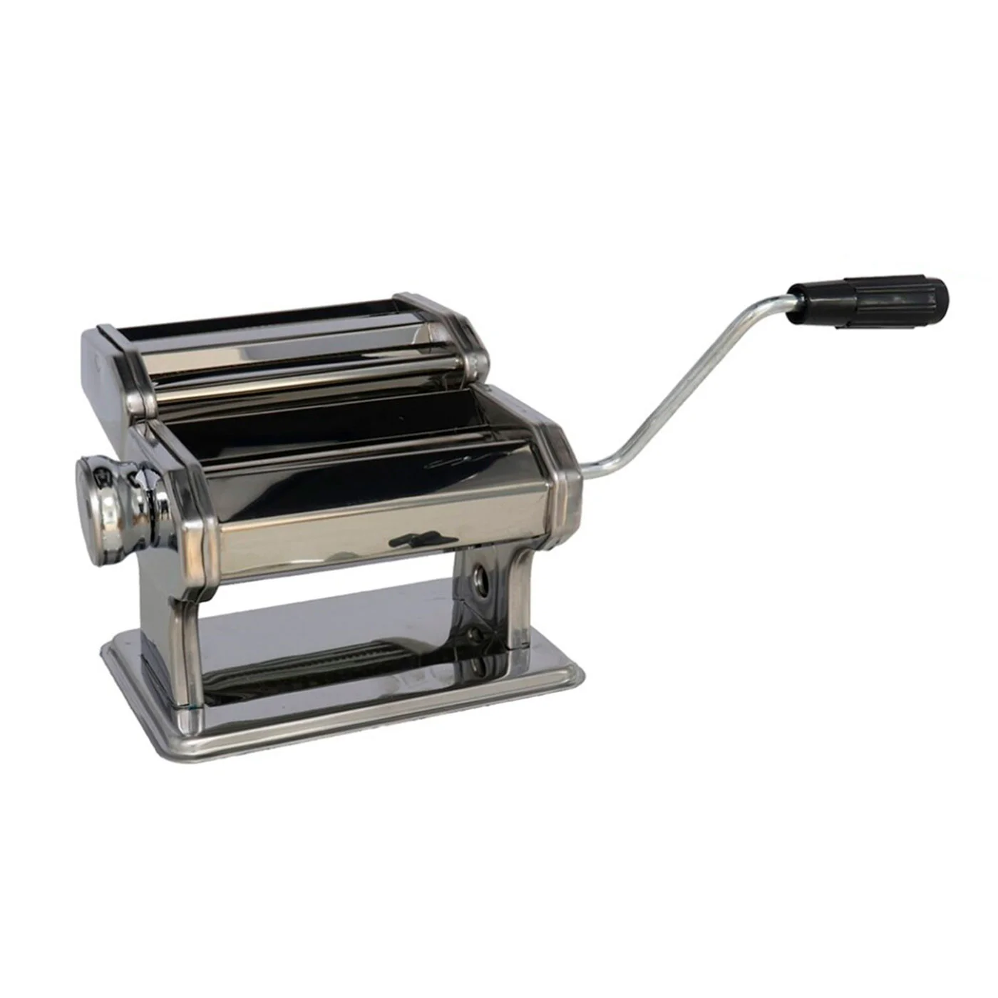 19x19x12 cm Stainless Steel Hand Cutter Crank Fresh pasta Making Machine Spaghetti Cutting Macro