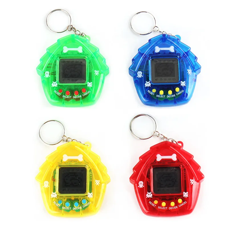 Creative Cute House Handheld Miniature Electronic Game Machine Virtual Cyber Digital Pet Game Toy Digital Electronic E-Pet