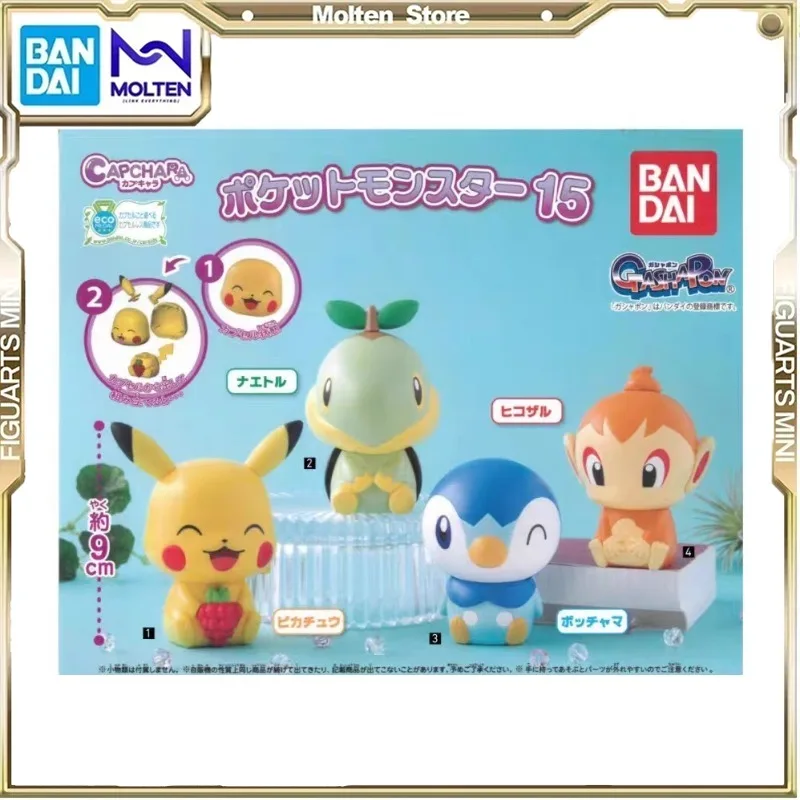 

Bandai Pokémon Gashapon Q-version Ornament Collectible Toy Action Figures Model Kids Toy Collect Ornaments