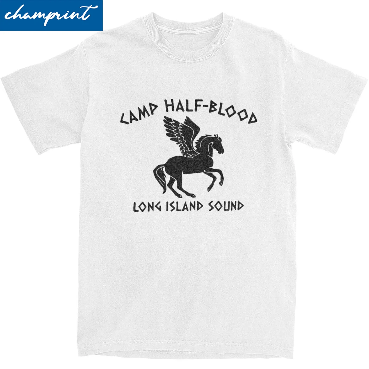 Camp Half-Blood Long Island Sound T-Shirts Men Women Percy Jackson Creative Pure Cotton Tees Short Sleeve T Shirt 6XL Tops