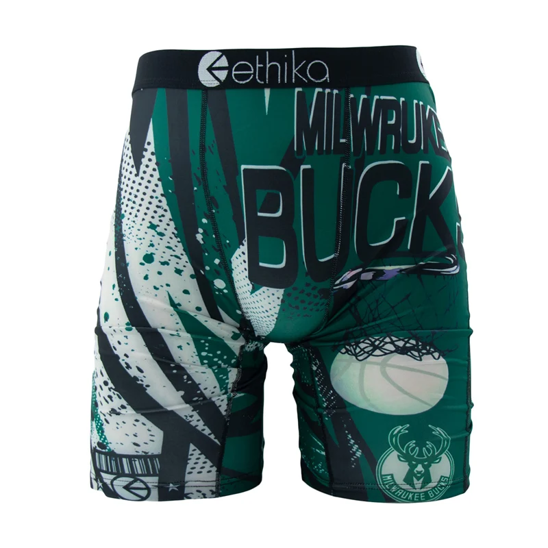 ETHIKA 1 قطعة الرجال الملابس الداخلية الملاكمين تنفس شبكة المنشعب رجل جذوع حجم كبير S-3XL رجل السباحة السروال الرجال سراويل جذوع