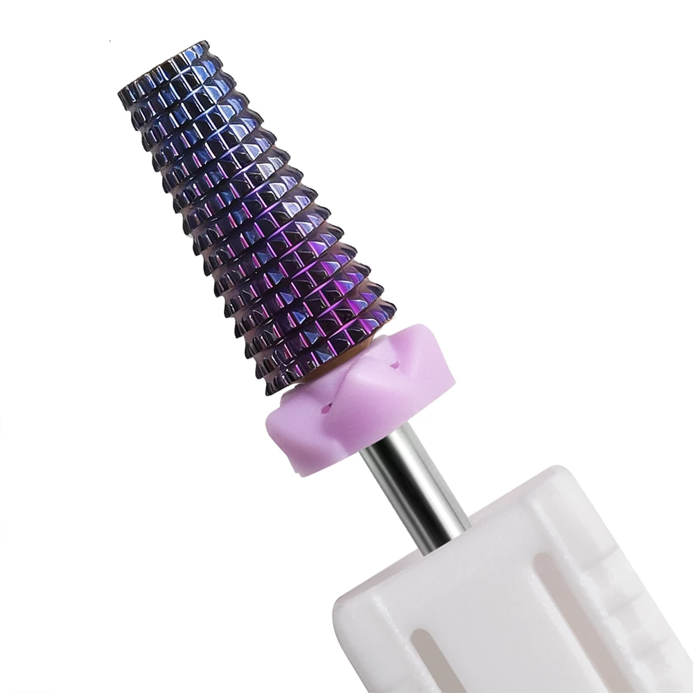1pc or 2pcs tungsten carbide nail drill bits, 3/32” shank, bidirectional rotation, for quick removal of acrylic/hard gel