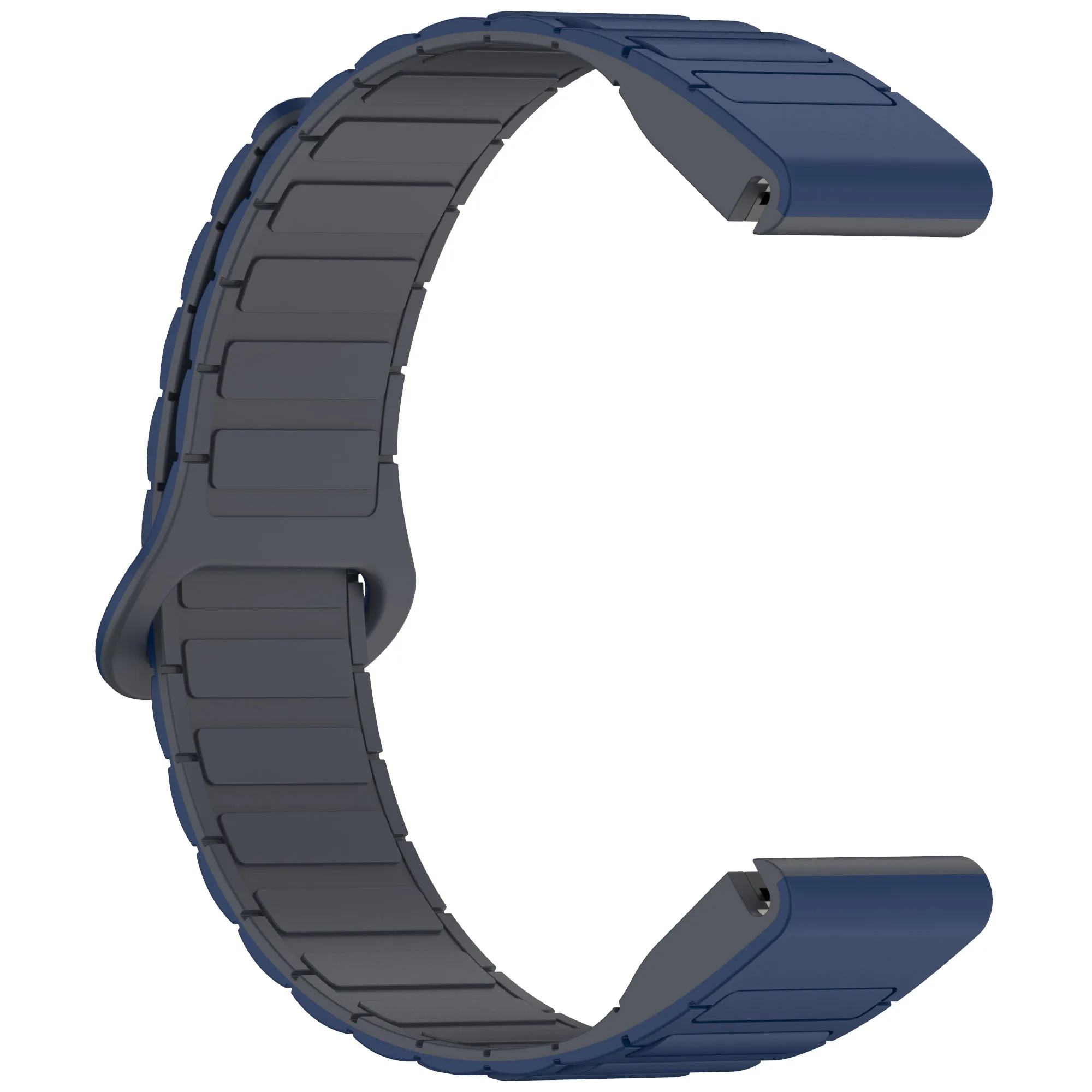 QuickFit 26 20 22 mm Magnetband für Garmin Fenix 8 47 mm 51 mm 43 mm 7X 7 7S 6 6S 6X 5S 5 5X 965 955 Silikon-Link-Armband – Detail 7
