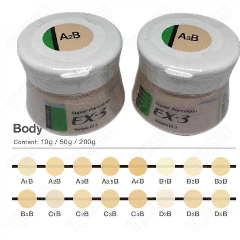 

1Bottle Dental Lab Material Noritake EX-3 Super Body Porcelain Powder 50g
