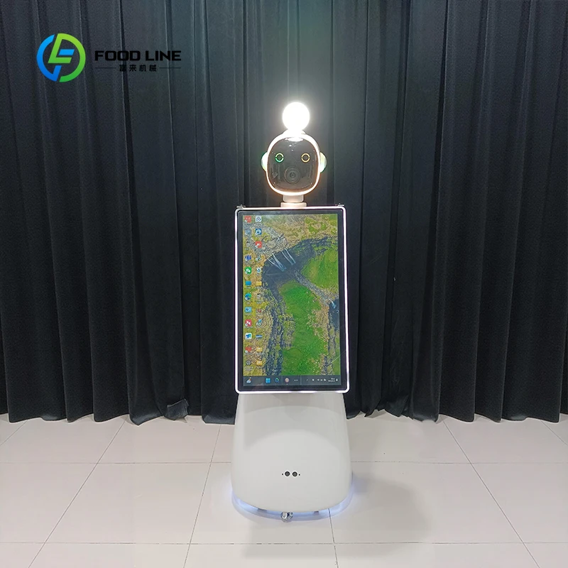 Custom Smartphone Compatible Photo Booth, Intelligent Camera Robot for Party Event Selfie and Studio Photography