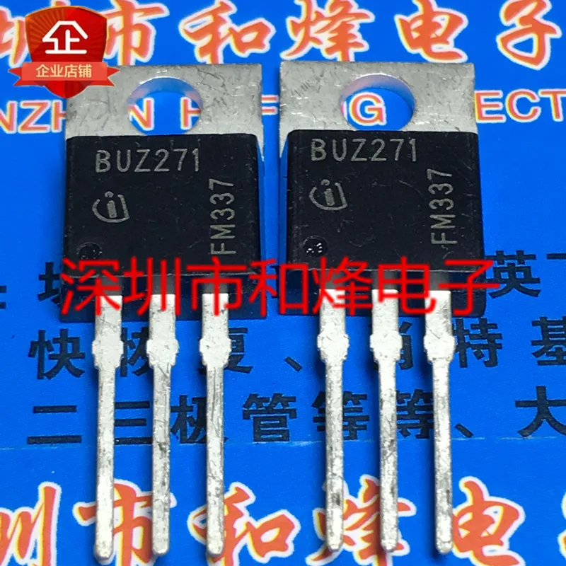 Free shipping  BUZ271  TO-220 -50V -22A       10PCS