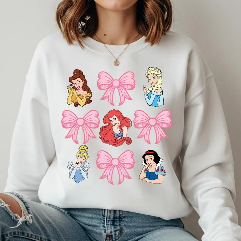 ديزني أميرات الفراشة مهرجان البلوز هوديي الصوف النساء الرجال القطن الخريف بلوفر شتوي هودي كم طويل المعتاد #2