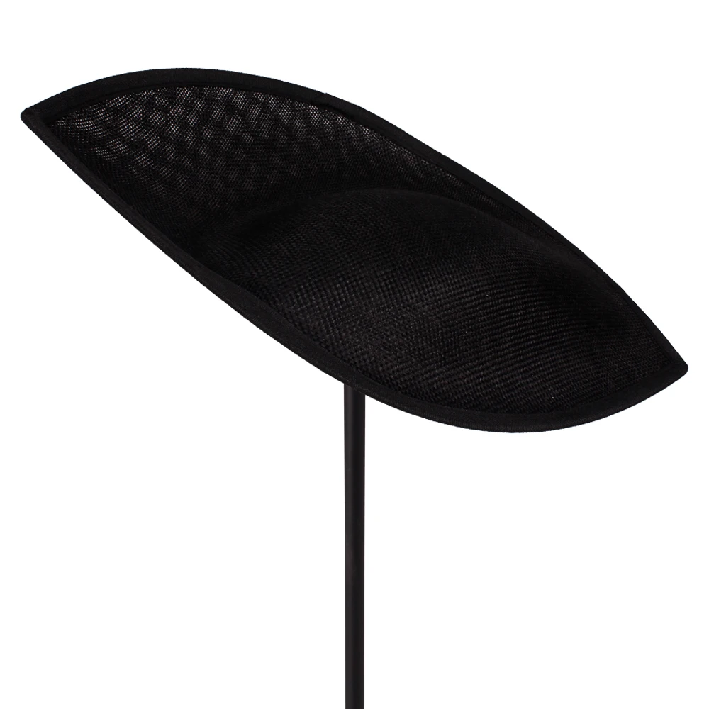 2025 New 32*21 CM Imitation Sinamay Fascinator Base Hat Millinery Bridal Wedding DIY Hair Accessories Royal Ascot Party Headwear view 3