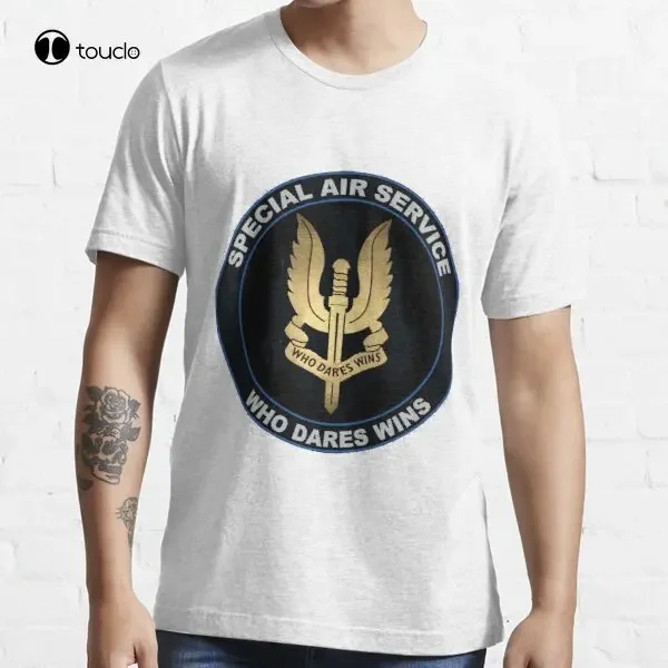 Special Air Service Logo T-Shirt Tee Shirt Custom Aldult Teen Unisex Digital Printing Fashion Funny New Xs-5Xl