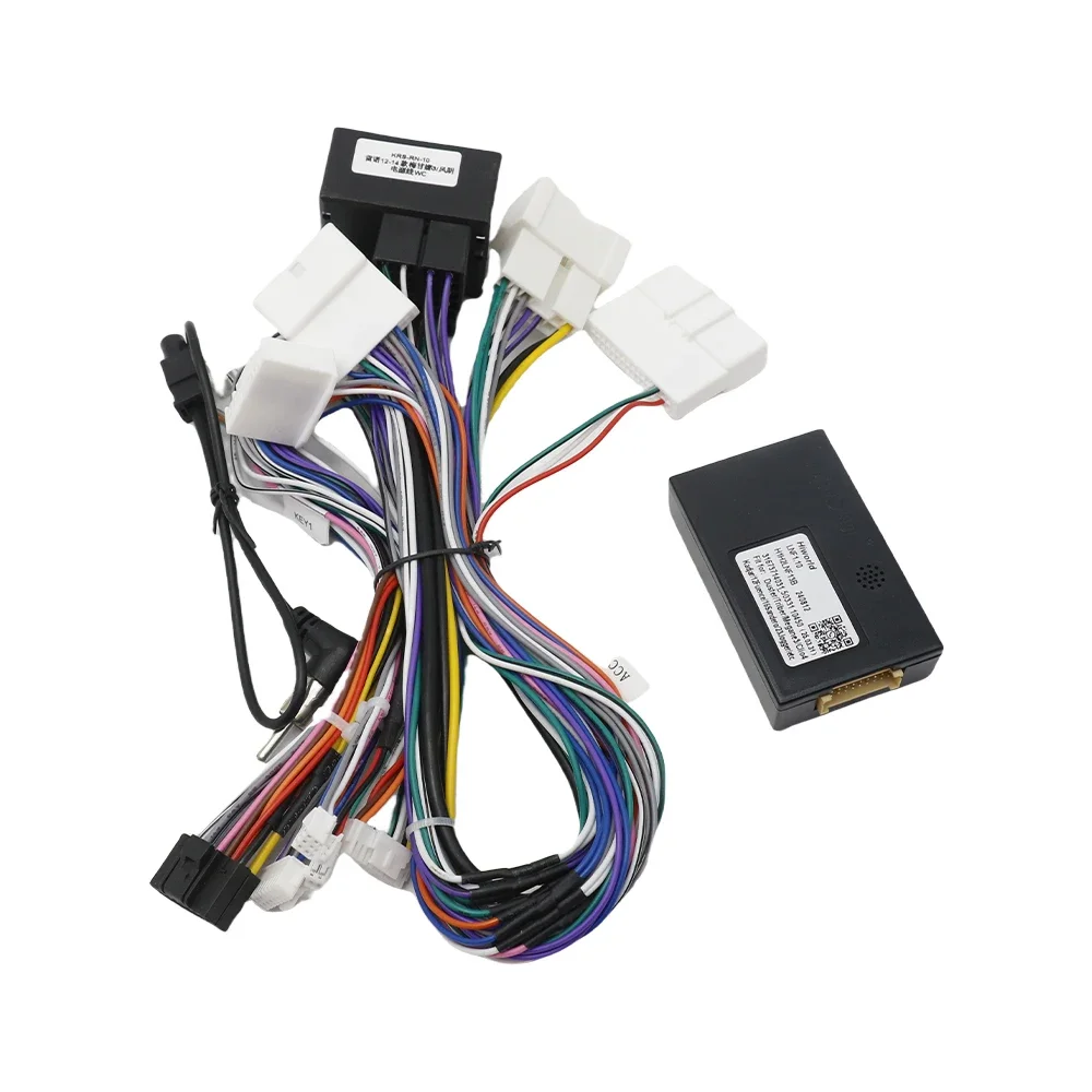16 Pin Wiring Harness Canbus Box Decoder for Renault Megane 3, Koleos, Fluence, Master | Car Stereo Installation Wire Adapter