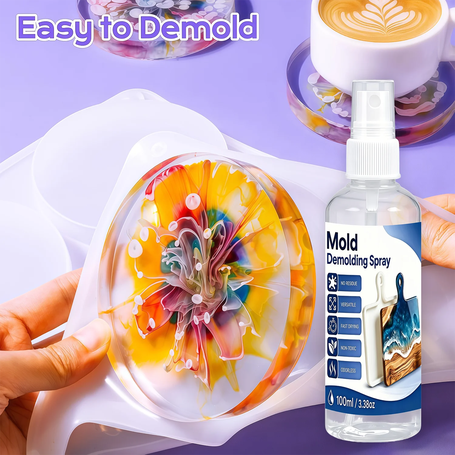Semprotan Cetakan 7Oz/3.5Oz un - Candle Making Moulds ulasan dan harga