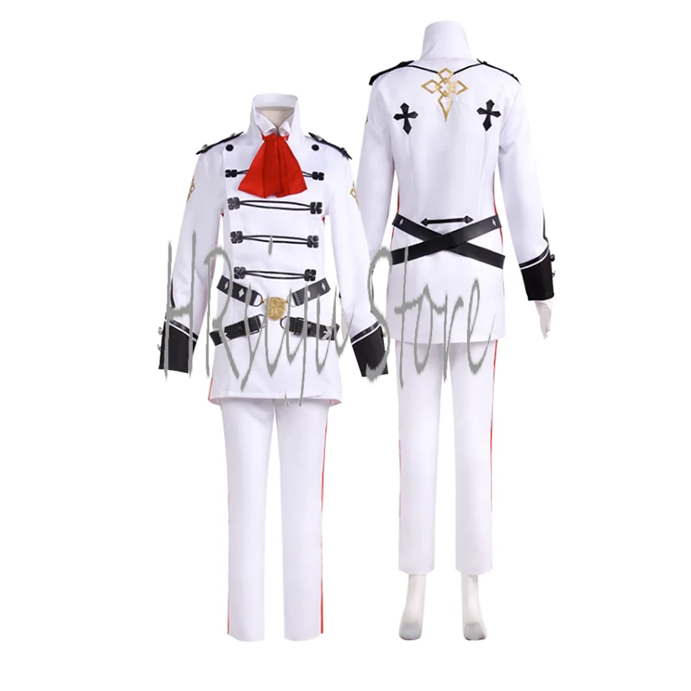 Anime Cosplay Asougi Costume White Suit Halloween Christmas Party Uniform Outfit  customized