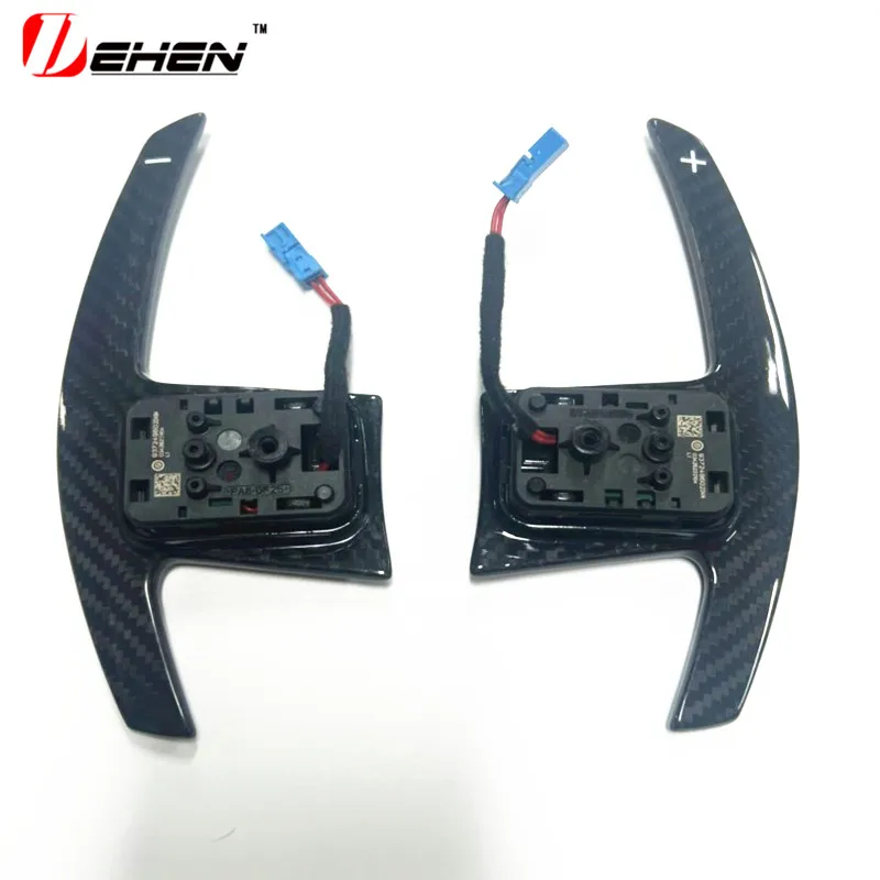 

Carbon Fiber Paddle Shift Shifter For BMW F30 F31 F32 F10 F20 F15 F16 G30 G20 3/4/5Serie Steering Wheel Accessories