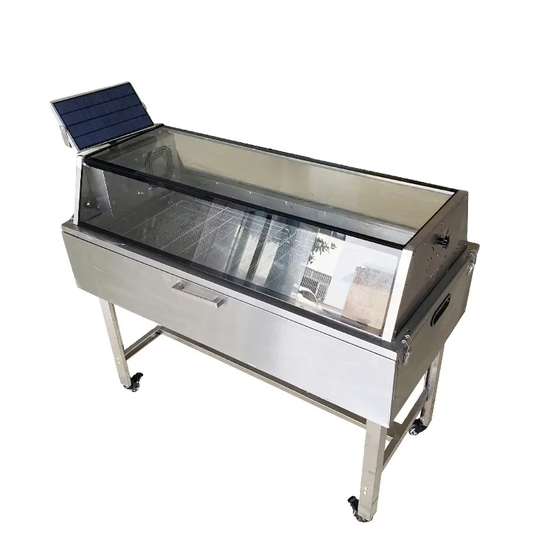 Dual Power Sources Large Capacity Fruit Vegetables Fish Dryer Easy Drying Solar Drying Machine